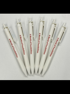 Plastik Basmalı Tükenmez Jel Kalem