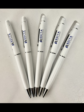 Çevirmeli Metal Dokunmatikli Touchpen Tükenmez Kalem