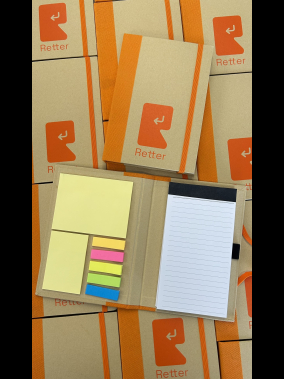 Geri Dönüşüm Renkli Yapışkanlı Notluk