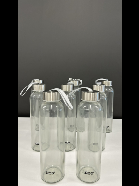 500 ml Cam Matara Şu Şişesi Kılıfsız