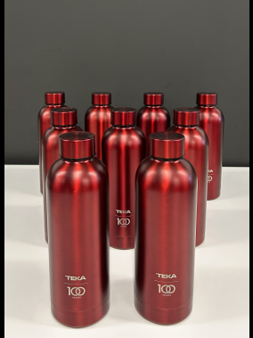 500 ml Geri Dönüştürülmüş Paslanmaz Çelik Termos Şişe - Çift Duvarlı