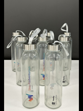 500 ml Cam Matara Şu Şişesi Kılıfsız