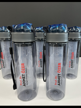 500 ML Detoks Filtreli Plastik Su Şişesi