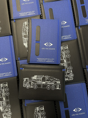 16,5 x 22 cm Gizli Spiralli Termo Deri Kapaklı Günlük Tarihli Ajanda 336 Sayfa 70 gr Ivory Krem Çizgili İç Kağıt Kalem Tutuculu