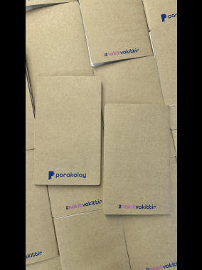 12,5 x 20 cm Kraft Kapak Terzi Dikiş Defter