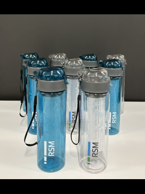 500 ML Detoks Filtreli Plastik Su Şişesi