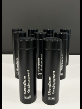 450 ML Isı Derecesi Gösteren Dijital Göstergeli Çelik Termos