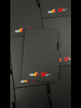 14,5 x 21 cm Termo Deri PU Sert Kapaklı Tarihsiz Defter, 224 Sayfa, 80 gr Ivory Krem Çizgili İç Kağıt, Kenar Boyalı, Kalem Tutuculu