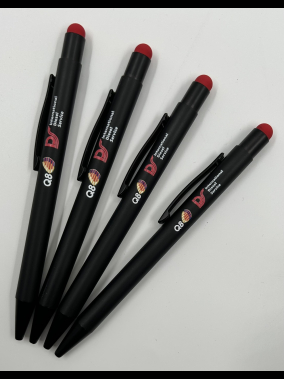 Lazer Baskıyla Renk Değişen Touchpen Metal Kalem