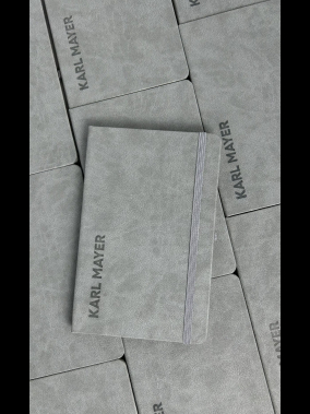 13 x 21 cm Termo Deri Kapaklı Ekonomik Defter 160 Sayfa 60 gr Holmen İç Kağıt Çizgili