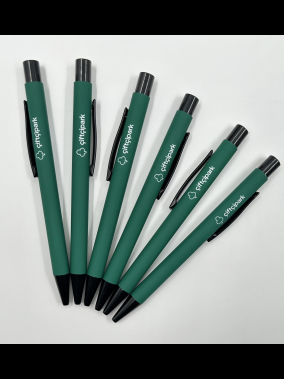 Rubber  Gövde Metal Tükenmez Kalem