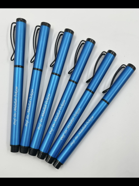 Kapaklı Metal Roller Jell Kalem