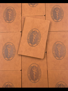 13 x 21 cm Termo Deri Kapaklı Ekonomik Defter 160 Sayfa 60 gr Holmen İç Kağıt Çizgili