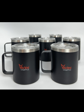 300 ml Geri Dönüştürülmüş Paslanmaz Çelik Termos Kupa - Çift Duvarlı