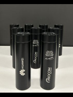 450 ML Isı Derecesi Gösteren Dijital Göstergeli Çelik Termos