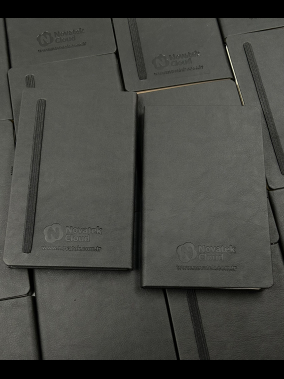 13 x 21 cm Termo Deri Kapaklı Ekonomik Defter 160 Sayfa 60 gr Holmen İç Kağıt Çizgili