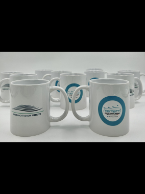 Porselen Süblimasyon Klasik Silindir Promosyon Kupa Bardak - Kutulu