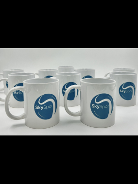 Porselen Süblimasyon Klasik Silindir Promosyon Kupa Bardak - Kutulu