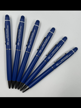 Çevirmeli Metal Dokunmatikli Touchpen Tükenmez Kalem