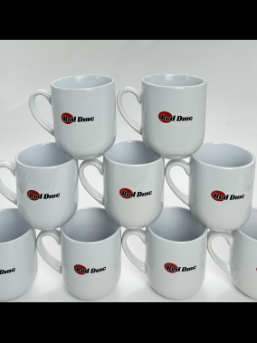 Porselen  Beyaz Bone Promosyon Kupa Bardak - Kutulu