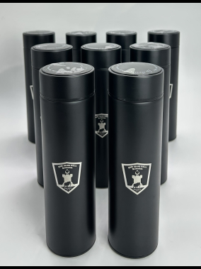 450 ML Isı Derecesi Gösteren Dijital Göstergeli Çelik Termos