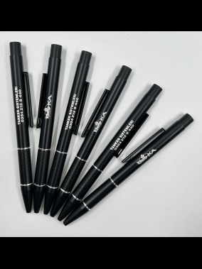 Jel Refil Basmalı Metal Tükenmez Kalem