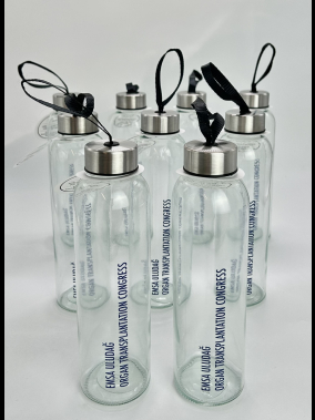 500 ml Cam Matara Şu Şişesi Kılıfsız