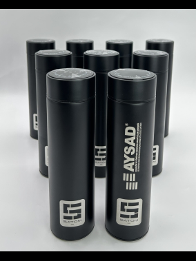 450 ML Isı Derecesi Gösteren Dijital Göstergeli Çelik Termos