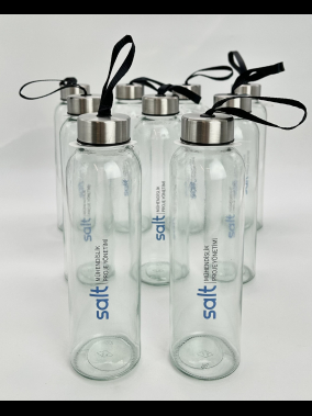 500 ml Cam Matara Şu Şişesi Kılıfsız