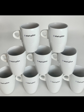 Süblimasyon Porselen Beyaz Latte Promosyon Kupa Bardak - Kutulu