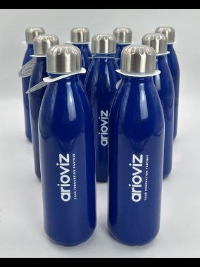 650 ml Renkli Cam Su Şişesi