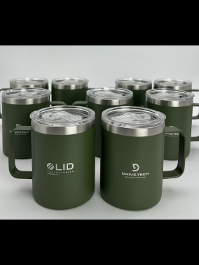 300 ml Geri Dönüştürülmüş Paslanmaz Çelik Termos Kupa - Çift Duvarlı