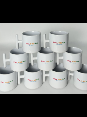 Süblimasyon Porselen T Kupa Bardak - Kutulu