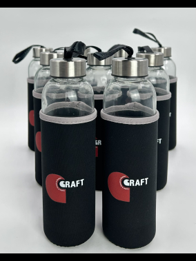 500 ml Kılıflı Cam Şişe