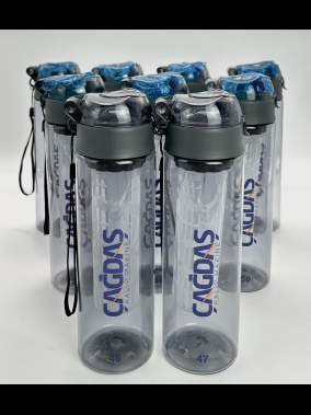 500 ML Detoks Filtreli Plastik Su Şişesi