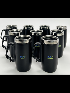 240 ML Kulplu Termos Bardak