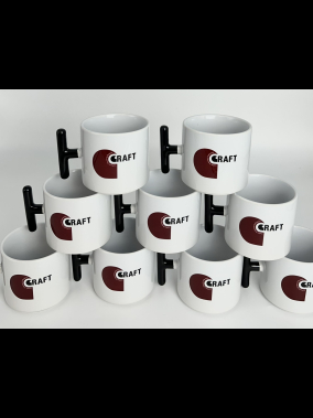 Süblimasyon Porselen T Kupa Bardak - Kutulu