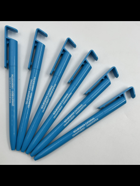 Çevirmeli Telefon Standlı Plastik Tükenmez Kalem