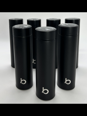 450 ML Isı Derecesi Gösteren Dijital Göstergeli Çelik Termos