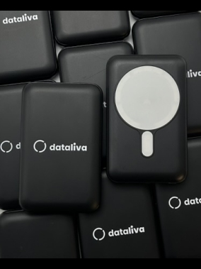 10000 mAh MagSafe Özellikli Led Ekranı Güç Göstergeli Wireless Kablosuz Powerbank