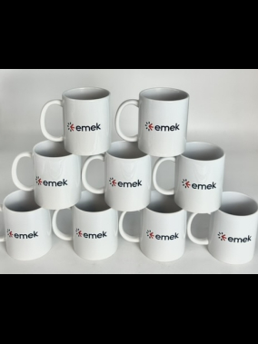 Porselen Süblimasyon Klasik Silindir Promosyon Kupa Bardak - Kutulu