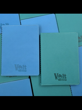 15 x 21.5 cm Termo Deri Kapaklı Gizli Spiralli Tarihsiz Defter 240 Sayfa 80 gr Ivory Krem İç Kağıt Çizgili Lastikli