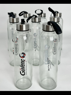 500 ml Cam Matara Şu Şişesi Kılıfsız