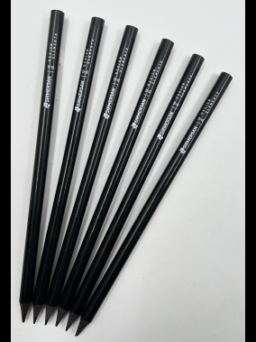 Natural  Yuvarlak Siyah Latalı Kurşun Kalem