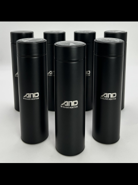 450 ML Isı Derecesi Gösteren Dijital Göstergeli Çelik Termos