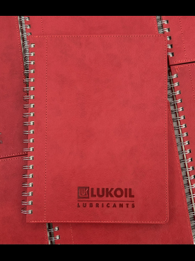 20 x 28 cm Spiralli Termo PU Sert Kapaklı Tarihsiz Defter, 240 Sayfa, 80 gr Ivory Krem Kareli İç Kağıt