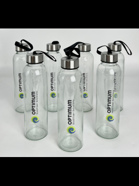 500 ml Cam Matara Şu Şişesi Kılıfsız