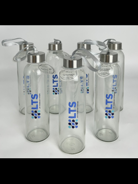 500 ml Cam Matara Şu Şişesi Kılıfsız