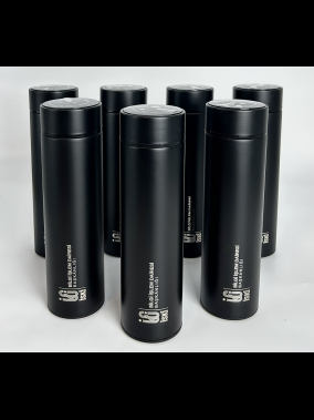 450 ML Isı Derecesi Gösteren Dijital Göstergeli Çelik Termos