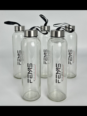 500 ml Cam Matara Şu Şişesi Kılıfsız